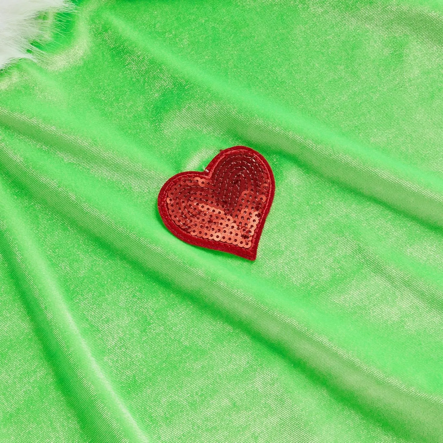 Toddler Girl Christmas Poncho Cape Green Velvet Hooded Cloak Coat with Fur Trim Little Kids Winter Outerwear Jacket