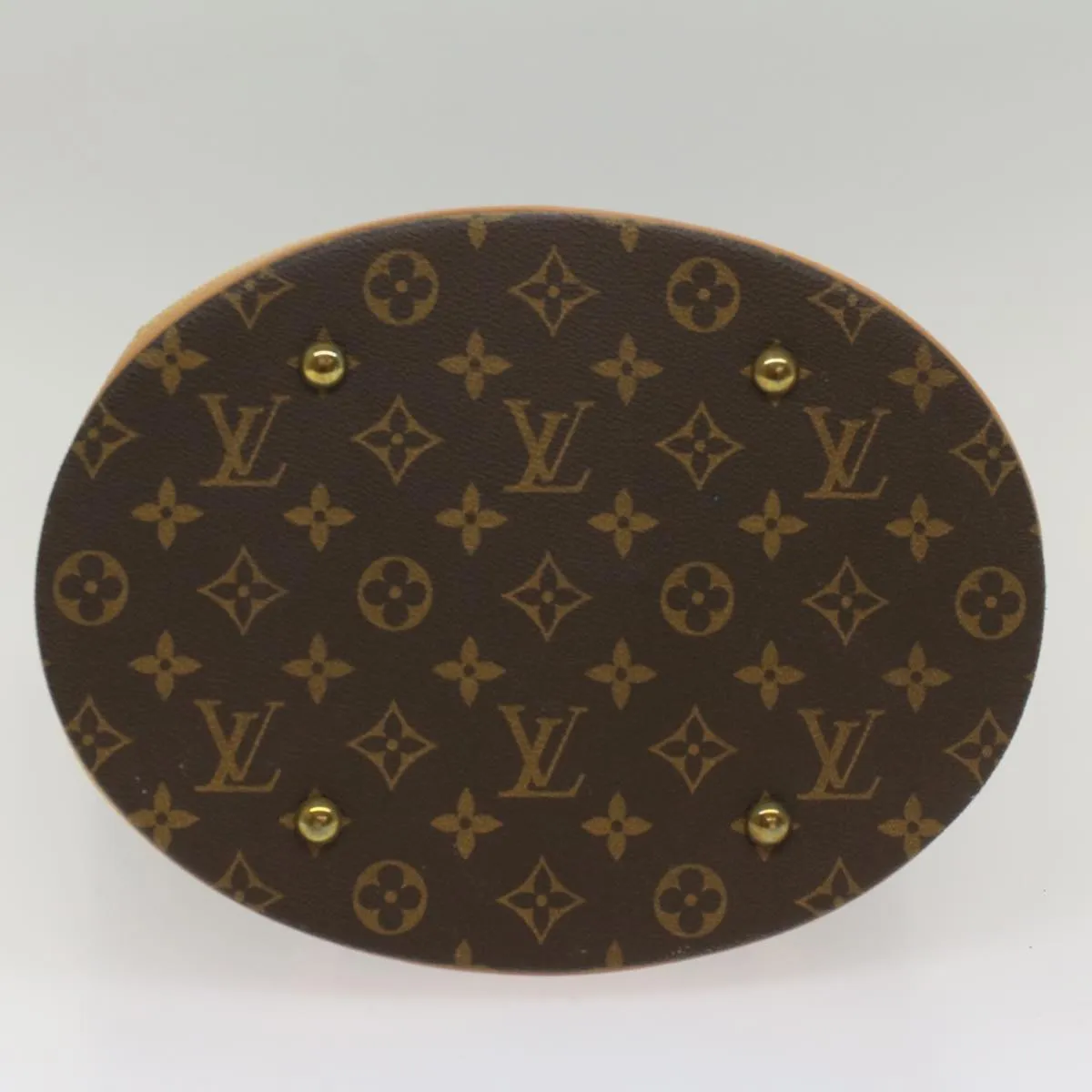 Trendy Inspired Louis Vuitton Monogram Bucket Gm Shoulder Bag M42236 Lv Auth 55235
