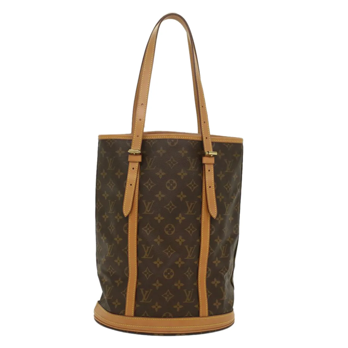 Trendy Inspired Louis Vuitton Monogram Bucket Gm Shoulder Bag M42236 Lv Auth 55235