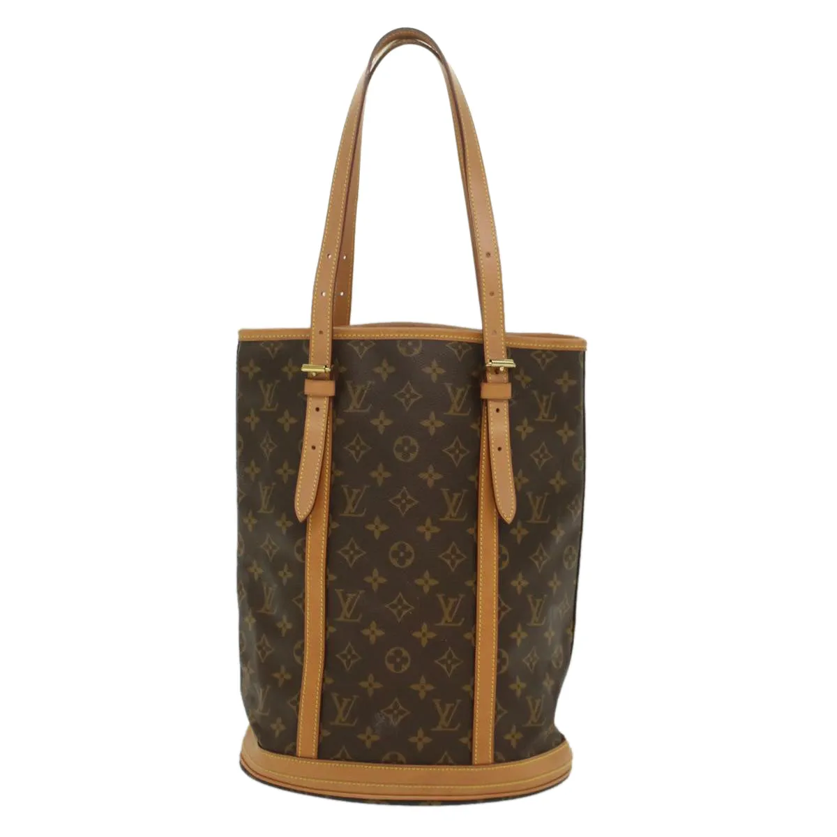 Trendy Inspired Louis Vuitton Monogram Bucket Gm Shoulder Bag M42236 Lv Auth 55235
