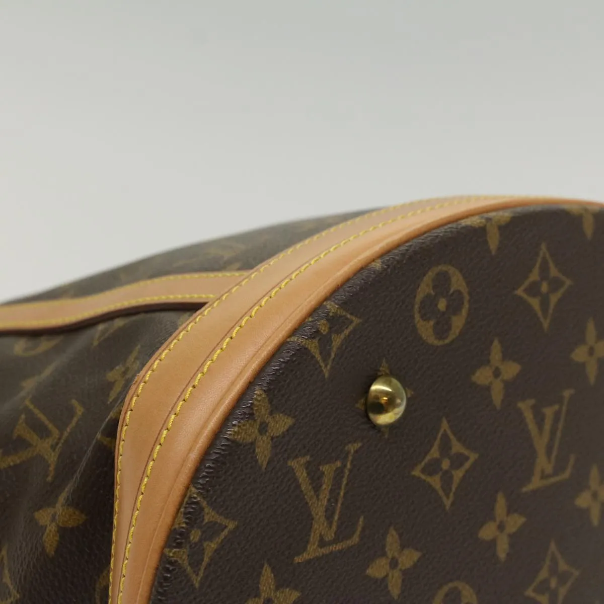 Trendy Inspired Louis Vuitton Monogram Bucket Gm Shoulder Bag M42236 Lv Auth 55235