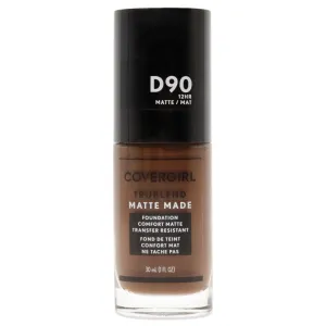 TruBlend Matte Made Liquid Foundation - D90 Espresso by CoverGirl for Women - 1 oz Foundation