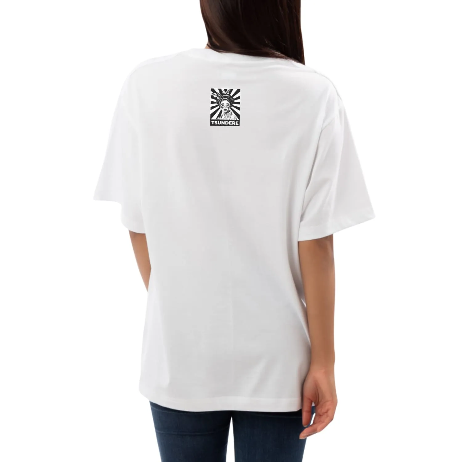 Tsundere Womens Oversized T-shirt
