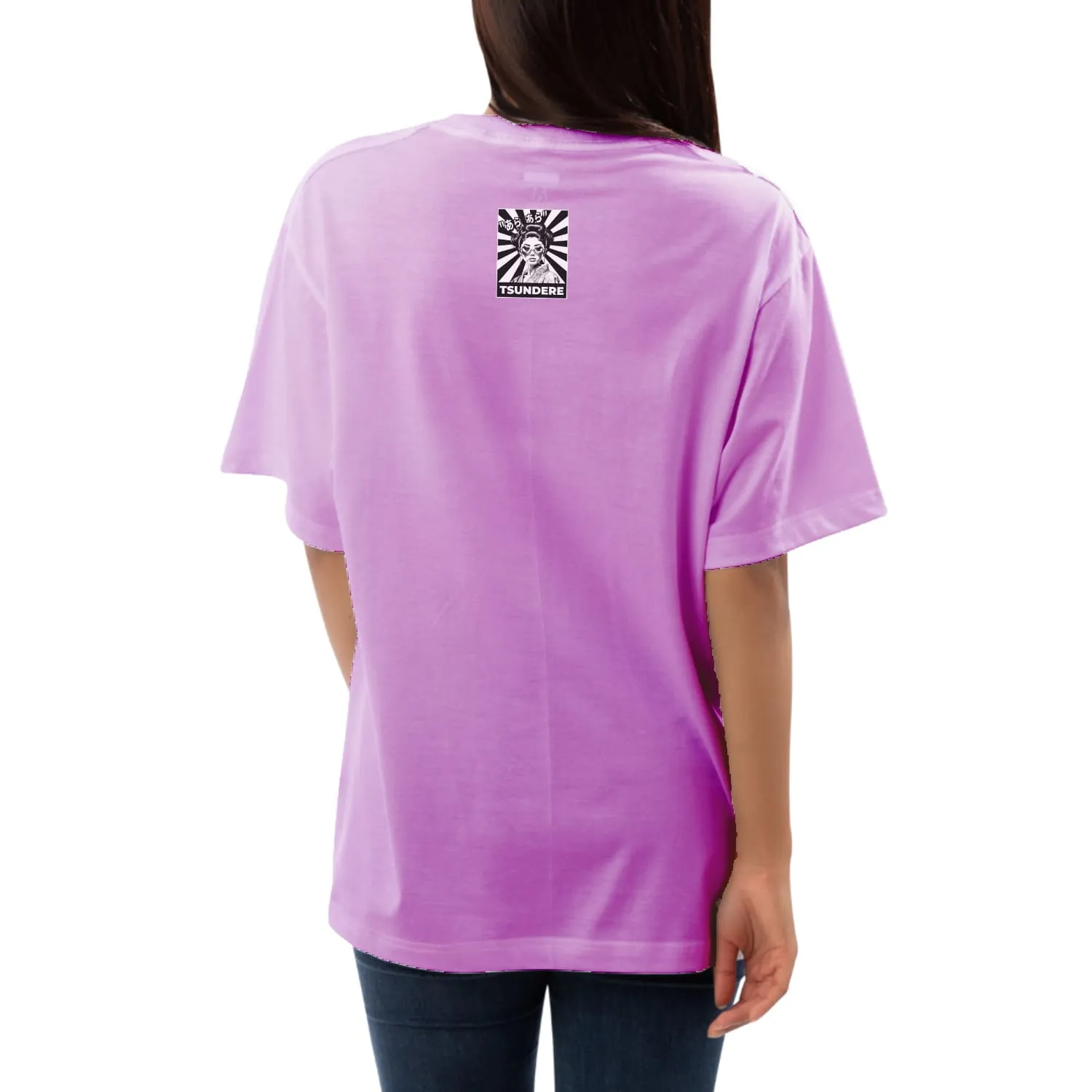 Tsundere Womens Oversized T-shirt