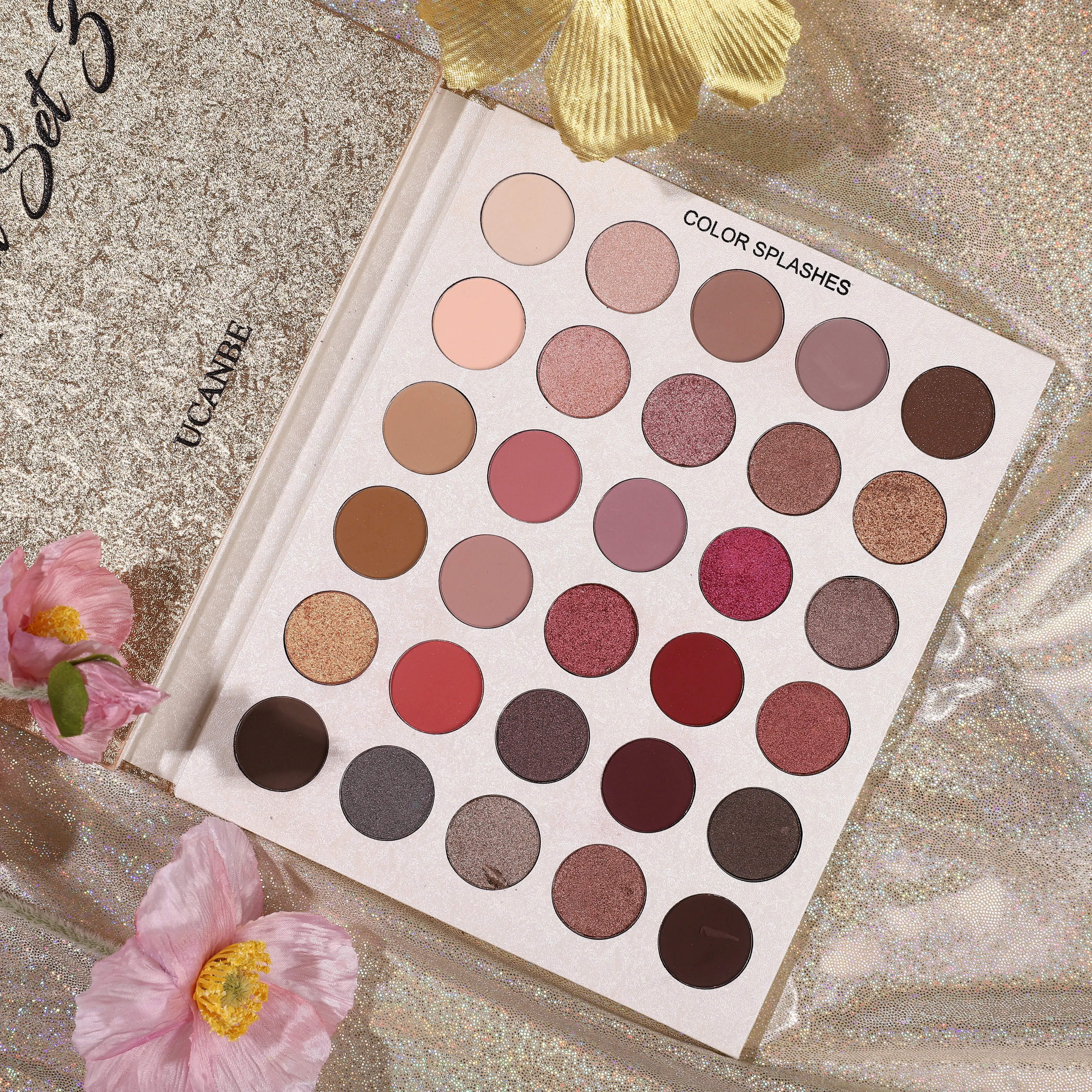 Ucanbe Pretty All Set 3 Eyeshadow Palette Pro 86 Colors Makeup Kit