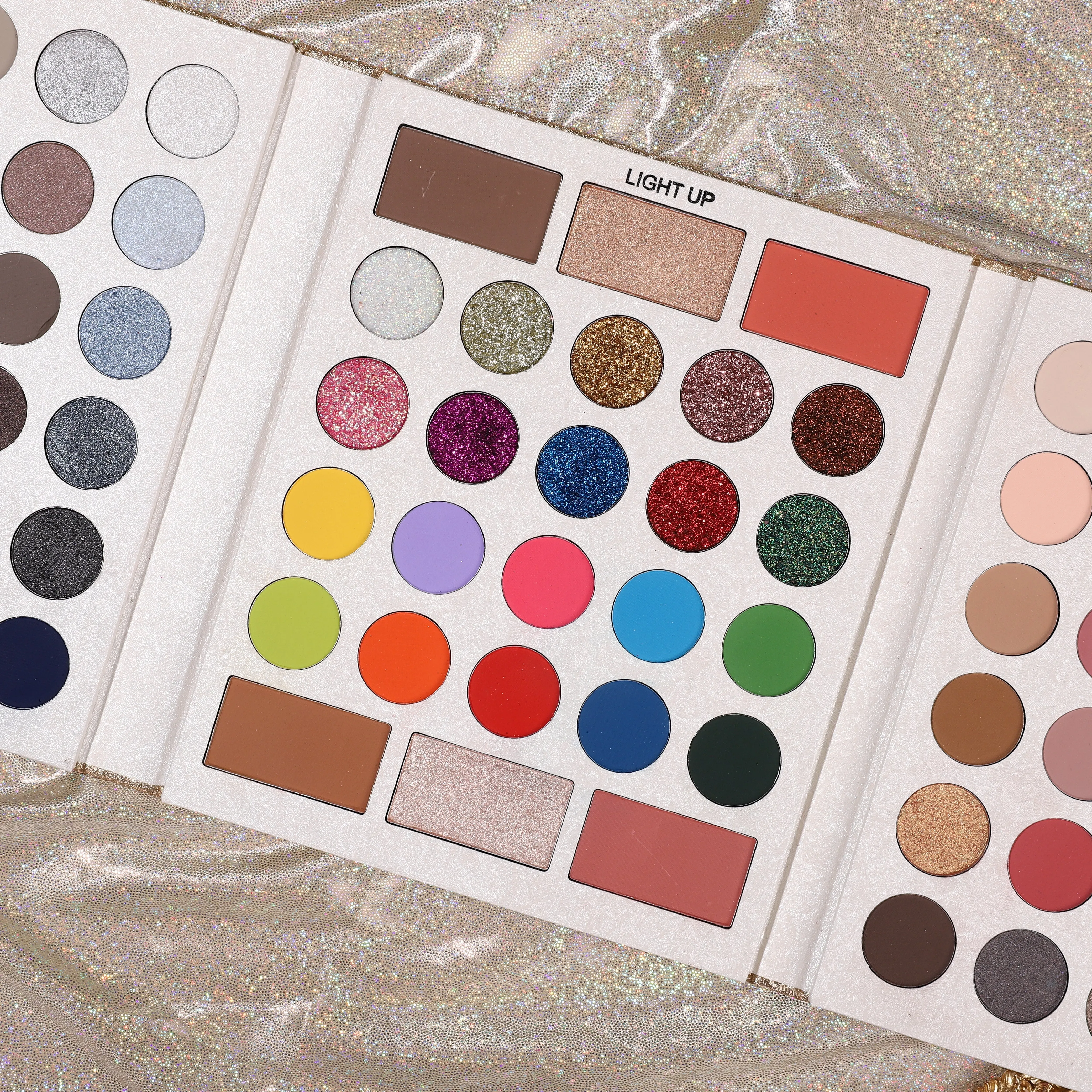 Ucanbe Pretty All Set 3 Eyeshadow Palette Pro 86 Colors Makeup Kit