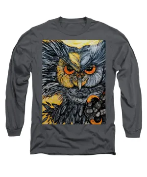 Un Great Horned Owl - Long Sleeve T-Shirt