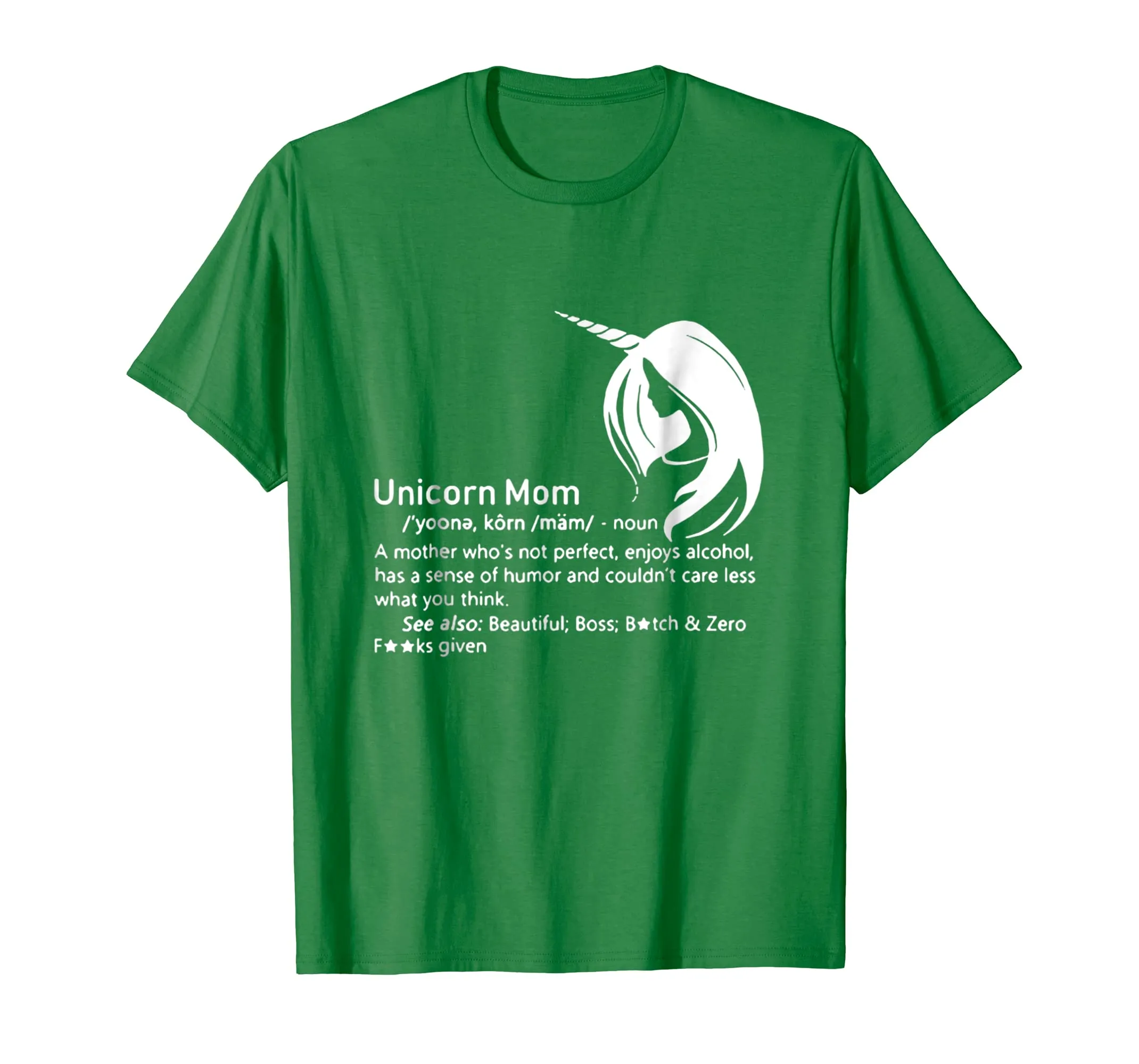 Unicorn Mom Definition A Mother Who's Not Perfect Shirt