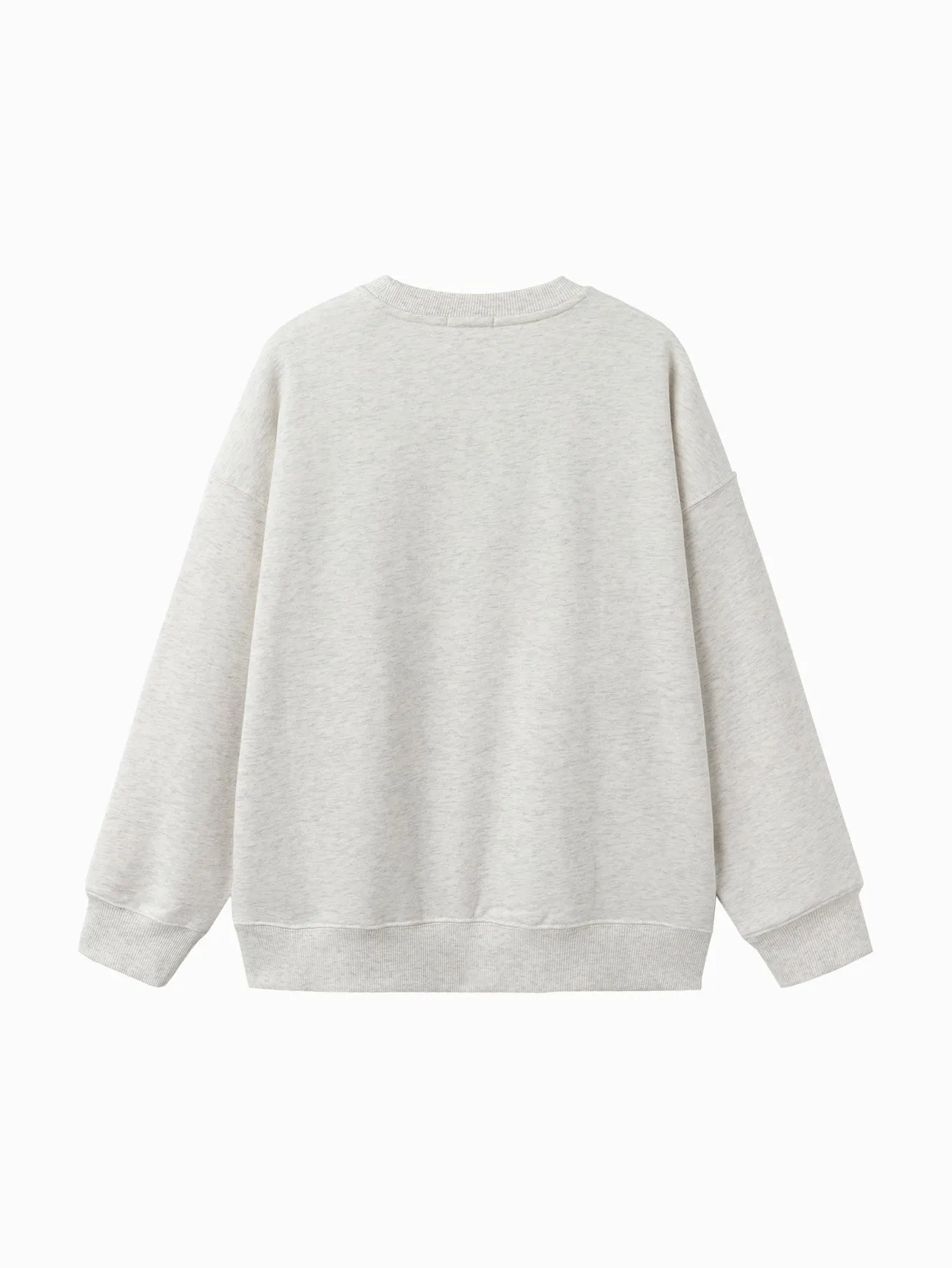 Unisex Daily Life Light Gray Letter Hoody