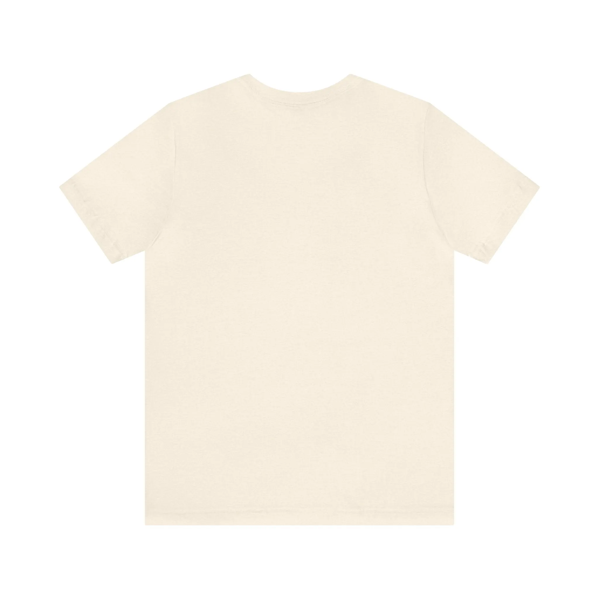 Unisex Jersey Short Sleeve Heather Natural T Shirt