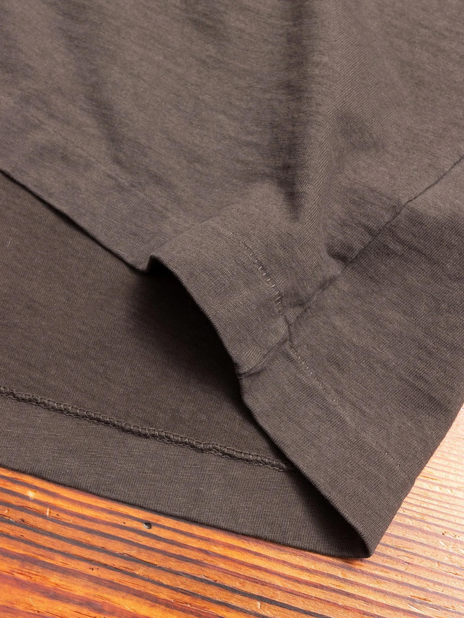 University T-Shirt in Charcoal
