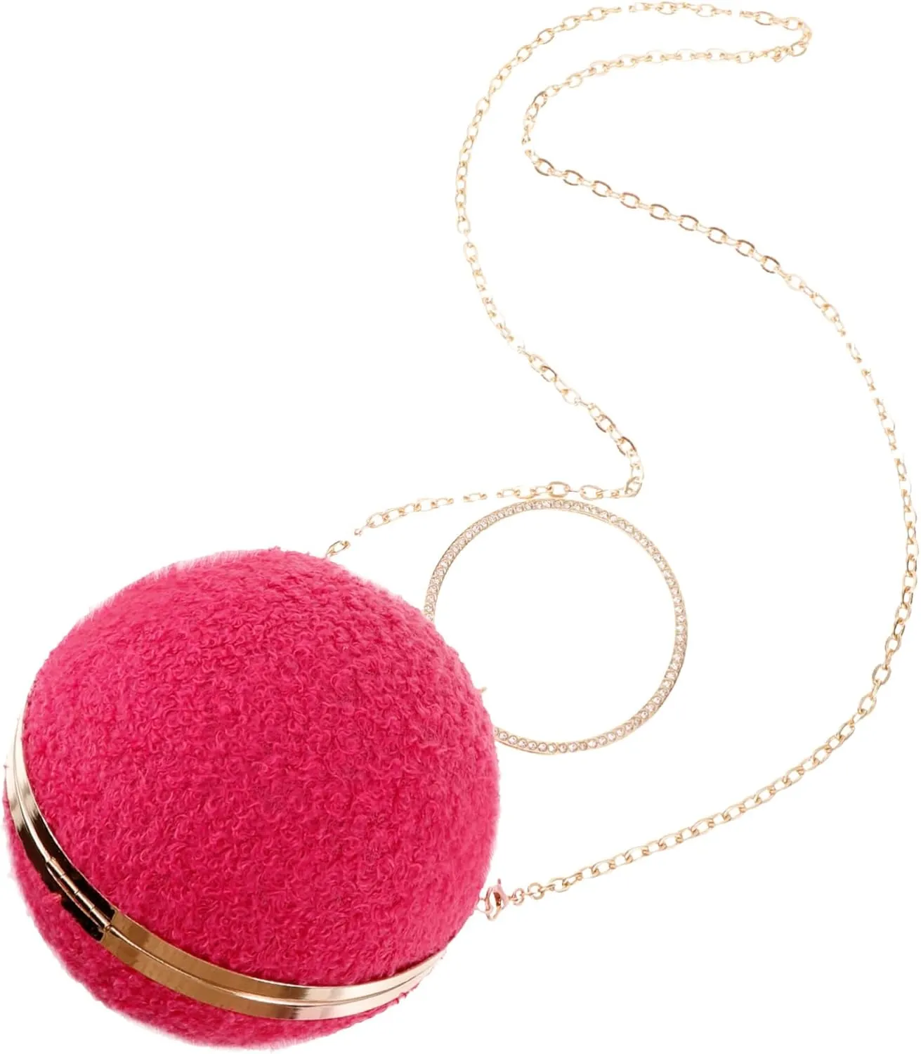 VALICLUD Stylish Evening Clutch Bag Women's Clutch Purse Pink Handbag Women's Party Bag Elegant Handbag