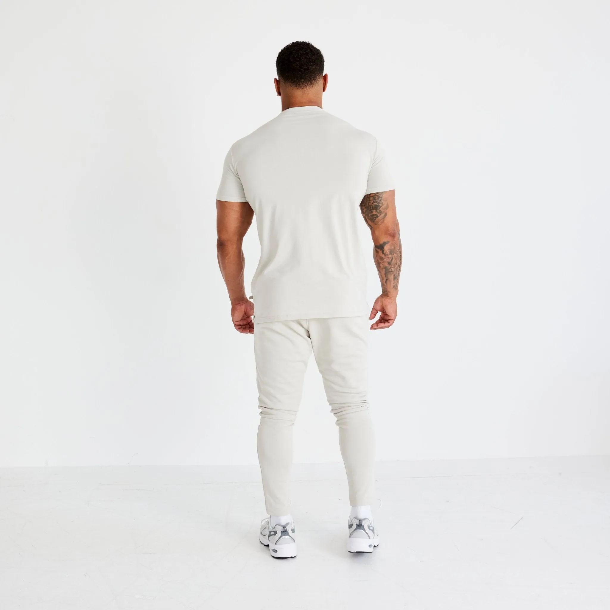 Vanquish Essential Stone Slim Fit Short Sleeve T Shirt