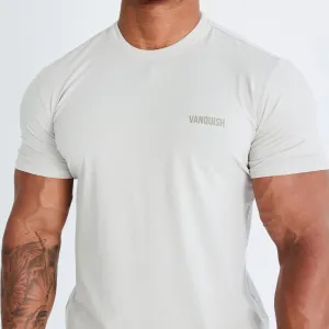 Vanquish Essential Stone Slim Fit Short Sleeve T Shirt
