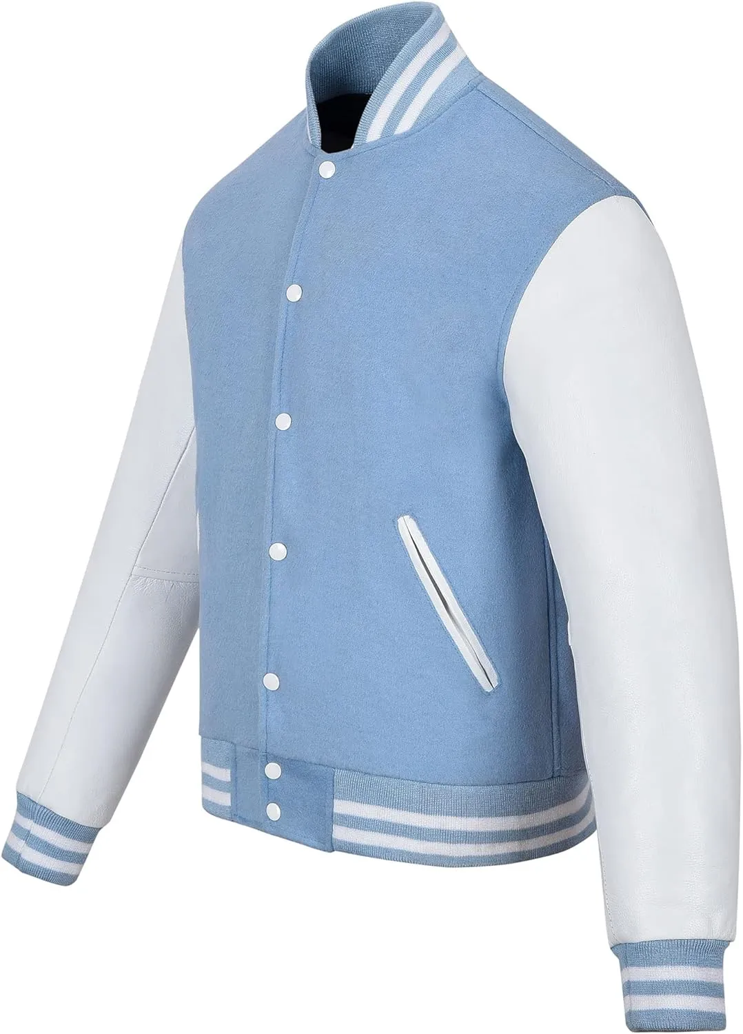 Varsity Jacket Baseball Letterman Jacket Wool and Leather Premium Quality Unisex Basketball Jacket