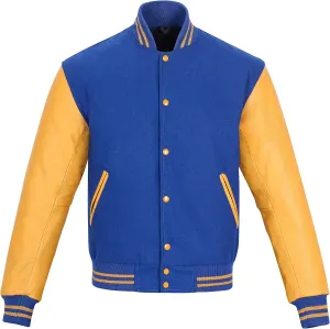 Varsity Jacket Baseball Letterman Jacket Wool and Leather Premium Quality Unisex Basketball Jacket