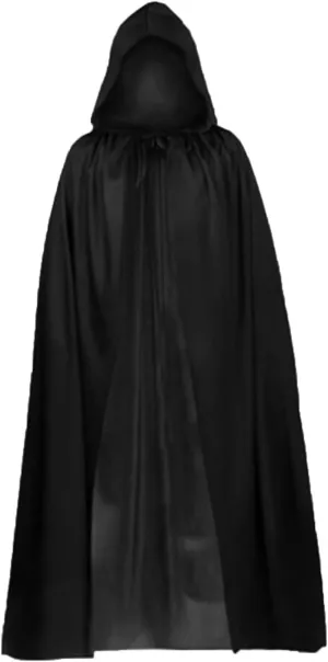 Victorian Gothic Capelet Shawl 2025 Adult Cosplay Knight Cape Hooded Cloak Halloween Flowy Robe Medieval Witch Poncho