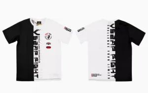 Vszap VT074 Muay Thai Boxing Dry Tech T-Shirt S-4XL Black White