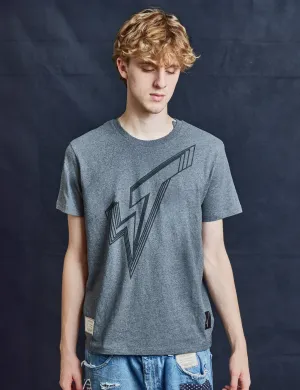 Walk The Line ST Logo T-shirt in Grey