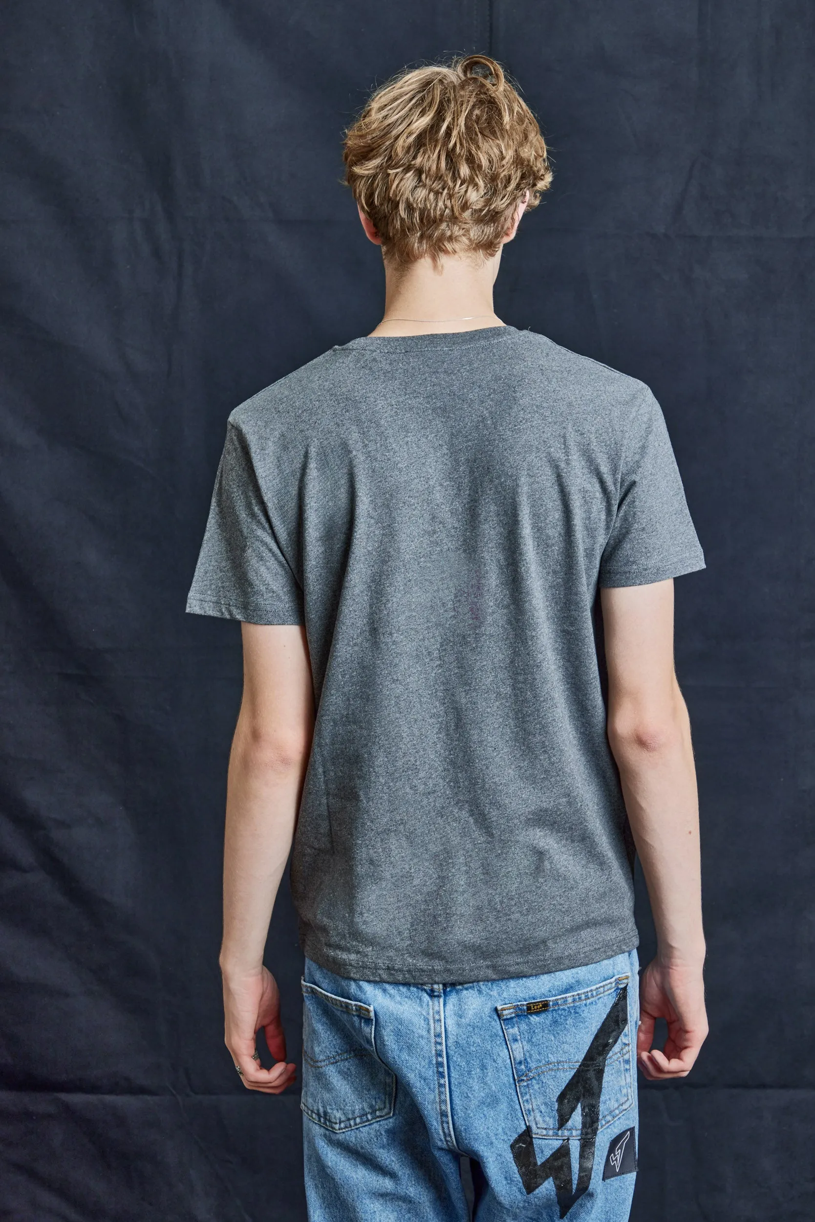 Walk The Line ST Logo T-shirt in Grey