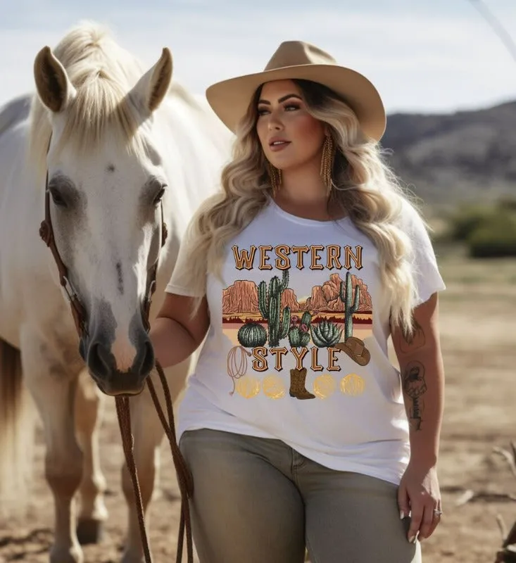 Western Style T-Shirt