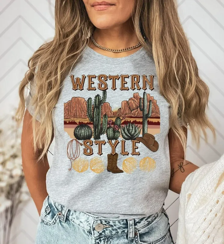 Western Style T-Shirt