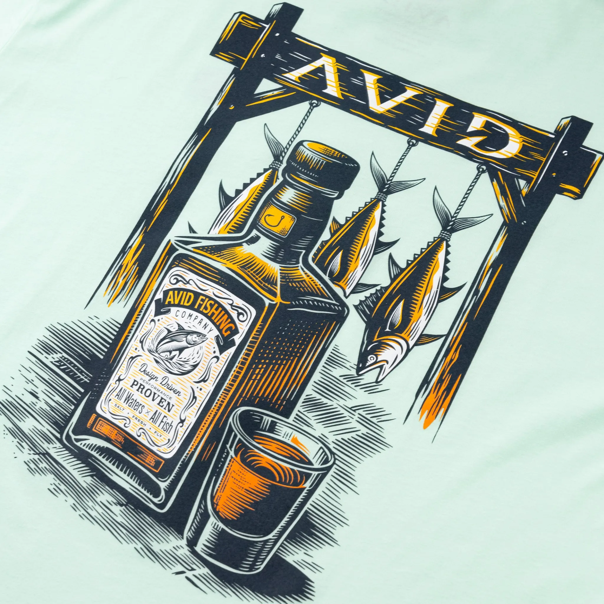 Whiskey Tuna Short Sleeve T-Shirt