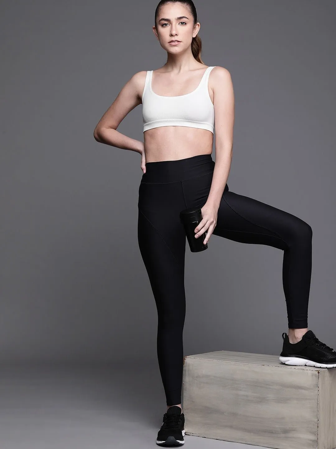 White Non Wired Non Padded Sport Bra