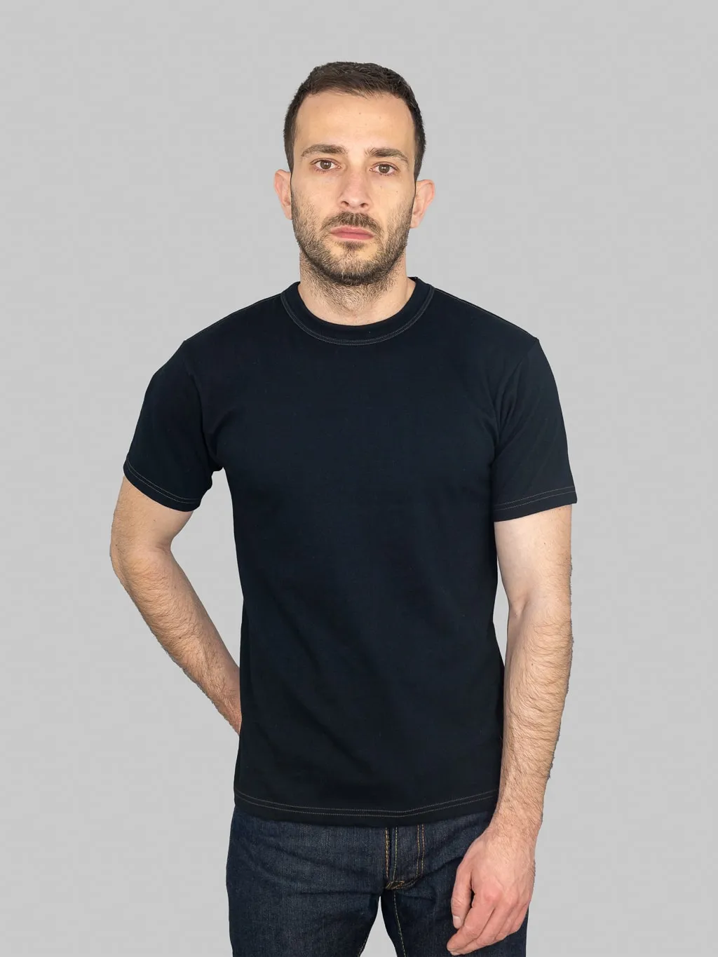 Whitesville Tubular T-Shirt Black (2 Pack)