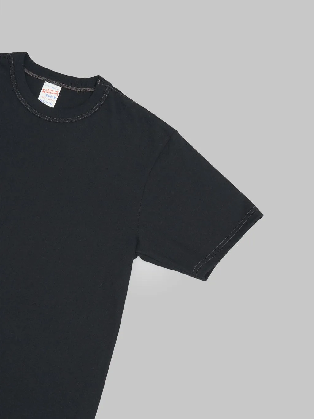 Whitesville Tubular T-Shirt Black (2 Pack)