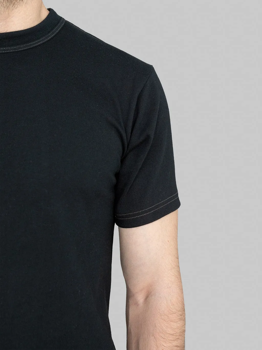 Whitesville Tubular T-Shirt Black (2 Pack)