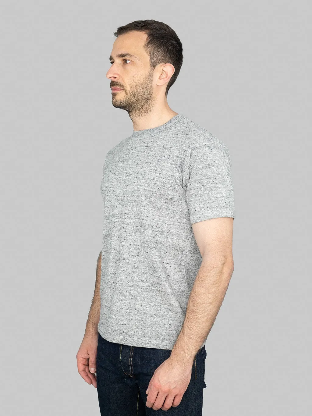 Whitesville Tubular T-Shirt Heather Grey (2 Pack)