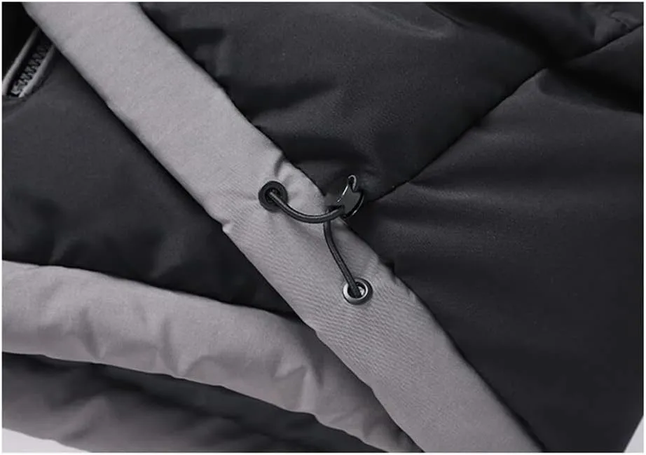 Winter Parkas Men Cotton Jackets Loose Windbreaker Hooded Padded Coats For Couple