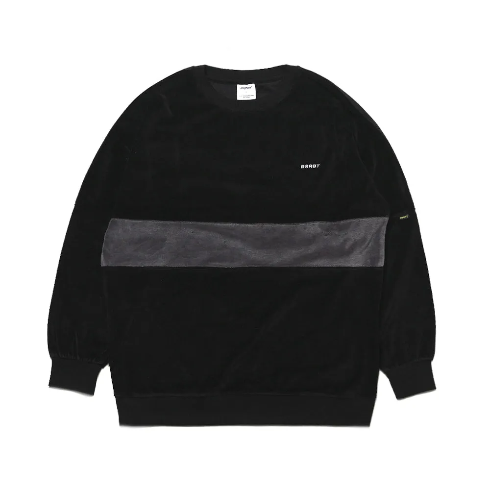 WL VELOUR PULLOVER BLACK