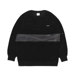 WL VELOUR PULLOVER BLACK