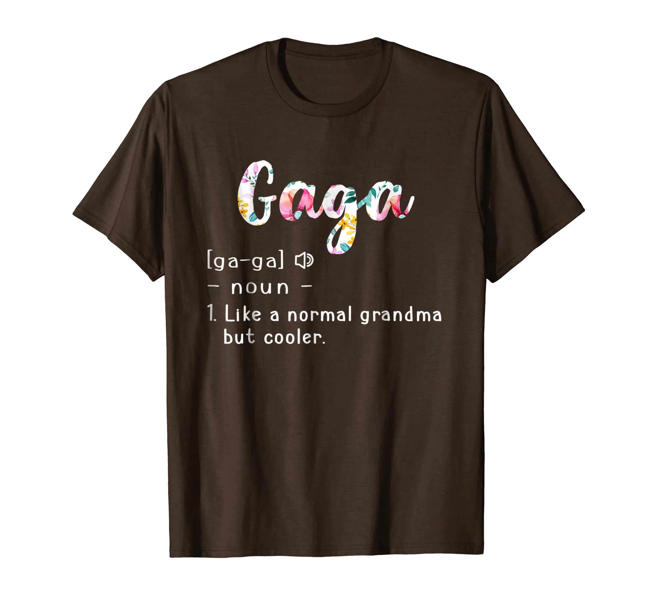 Womens Gaga Definiton Shirt Grandma Gaga Gifts Mother Day
