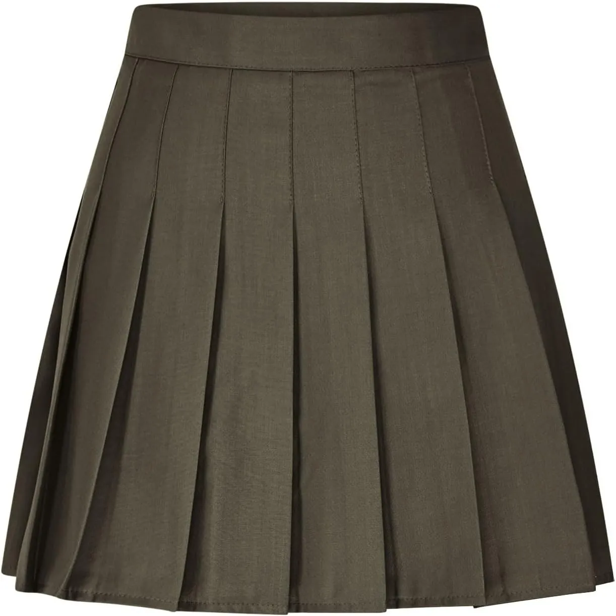 Womens Knee Length Tennis Golf Skirts Summer High Waisted Athletic Workout Skorts Casual Summer Midi Skirt