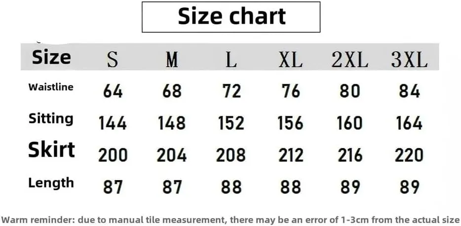 Women's Medium-Length A- Line Dress High-Waisted Slimming Denim Skirt