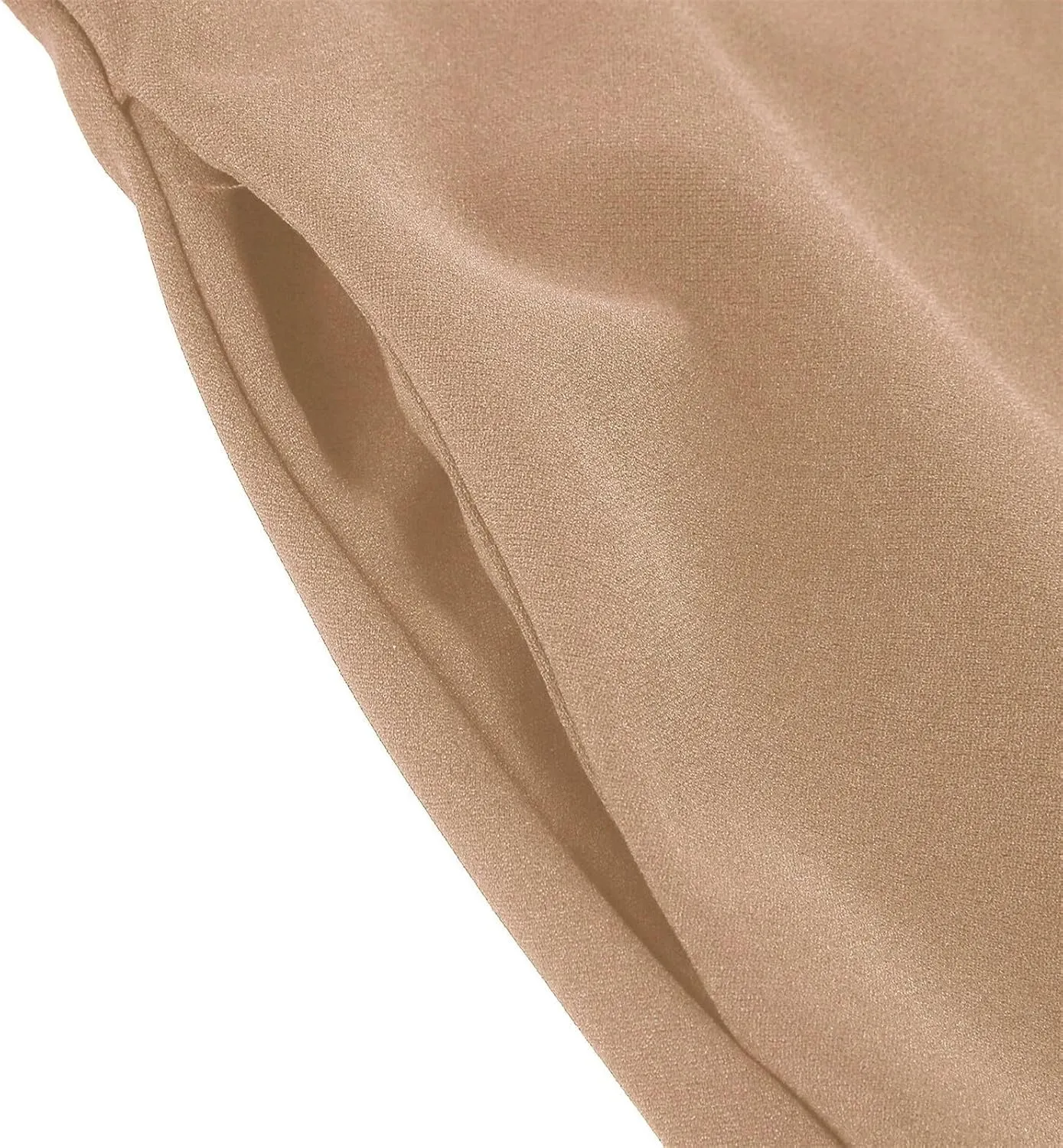 Womens Retro High Waisted Skirts Vintage Stretch A Line Flared Midi Skirt Knee Length Casual Dress Summer Clothes