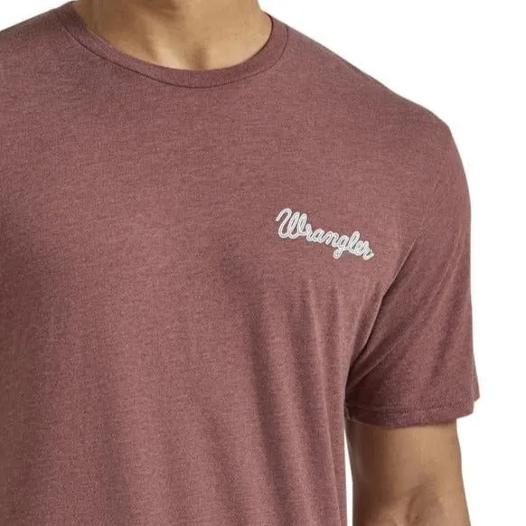Wrangler Men's Tough Service Graphic T-Shirt in Sable