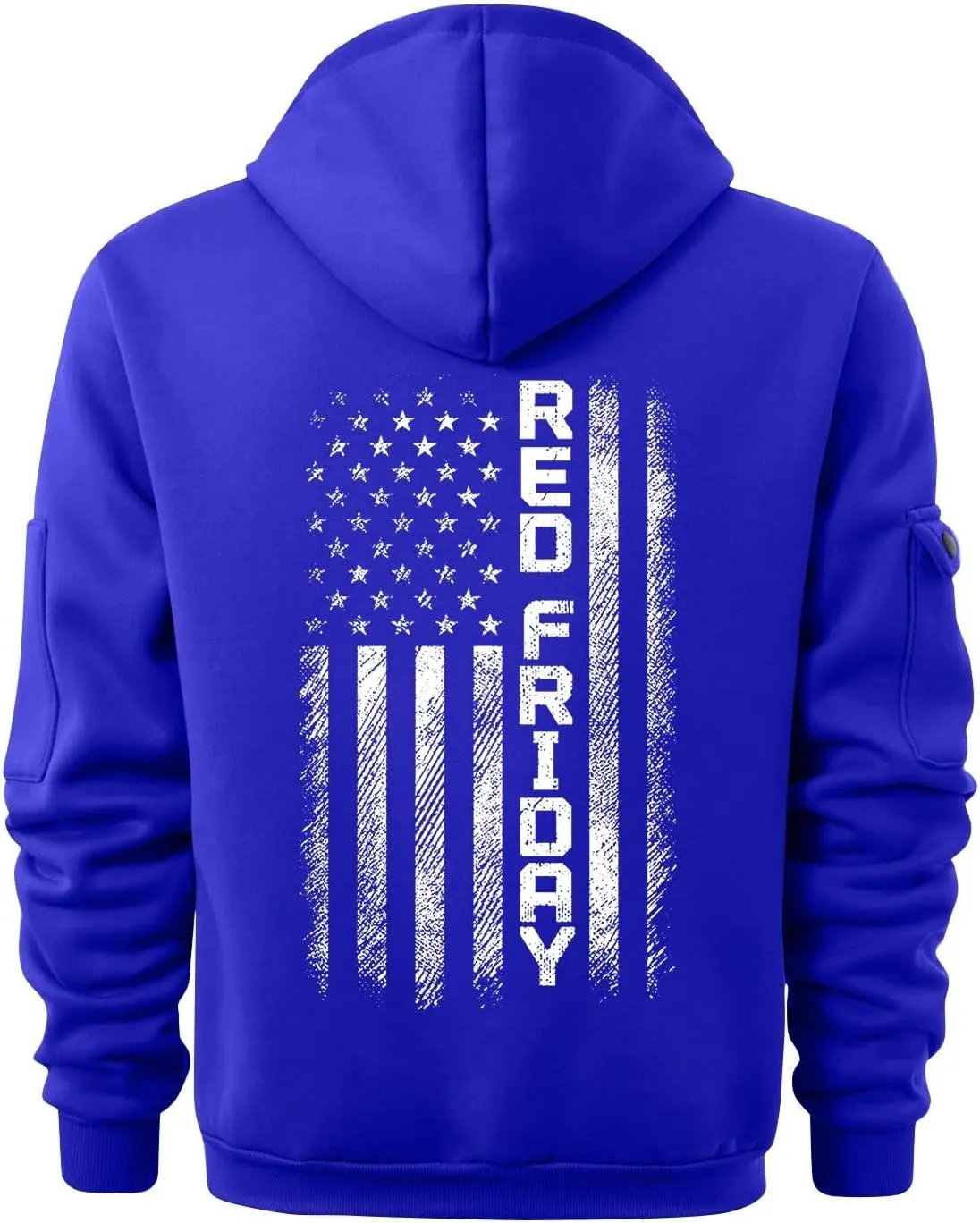 ZEFOTIM Hoodie for Men Drawstring 1/4 Zip Hoodie Letter Print Graphic Pullover Casual Sweatshirt with Pockets